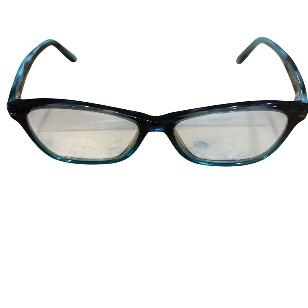 Maui Jim MJO2114 57A Teal Marble Eyeglasses Frames Italy 53-16-135 Womens